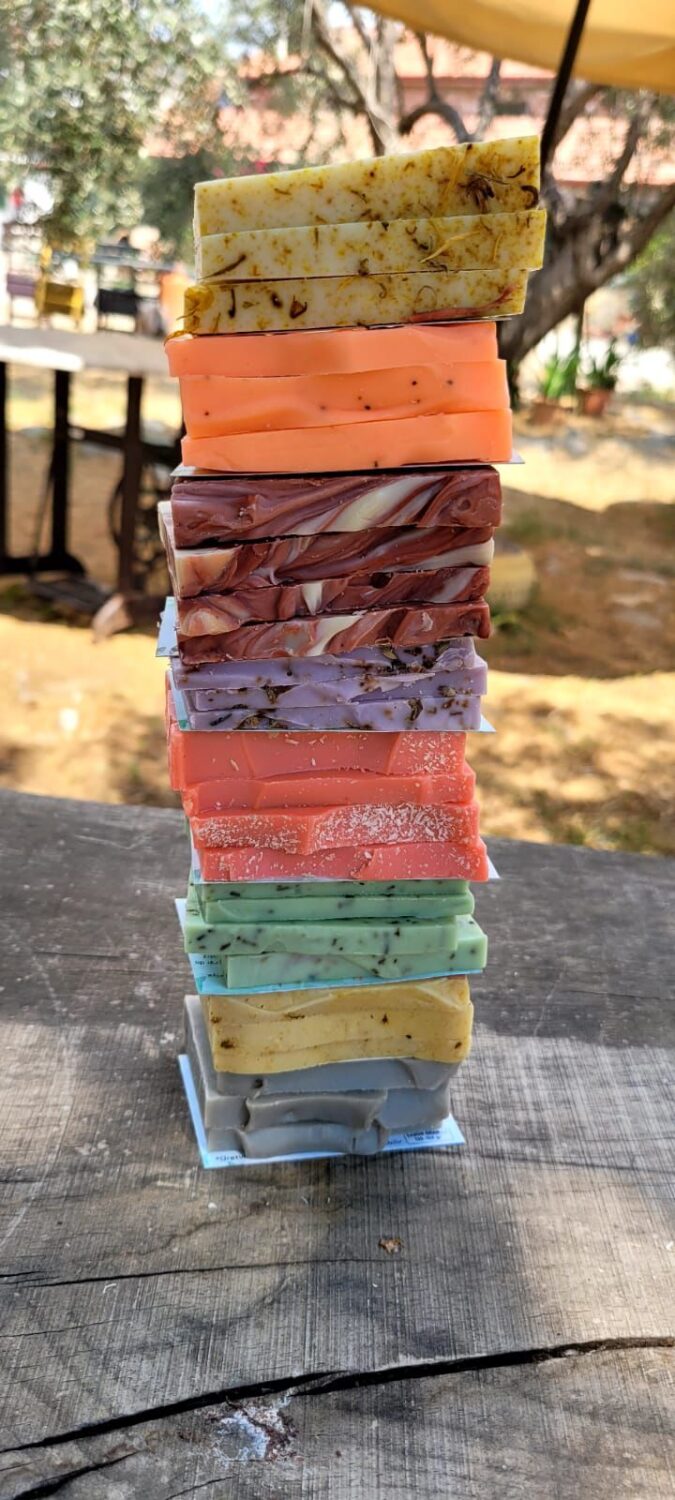 Doğal Zeytinyağlı Karışık Mini Sabun (500 GR) — görsel 3
