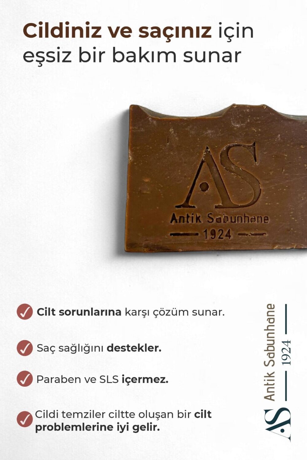 Ardıç Katranlı Sabun – 125 g — görsel 3