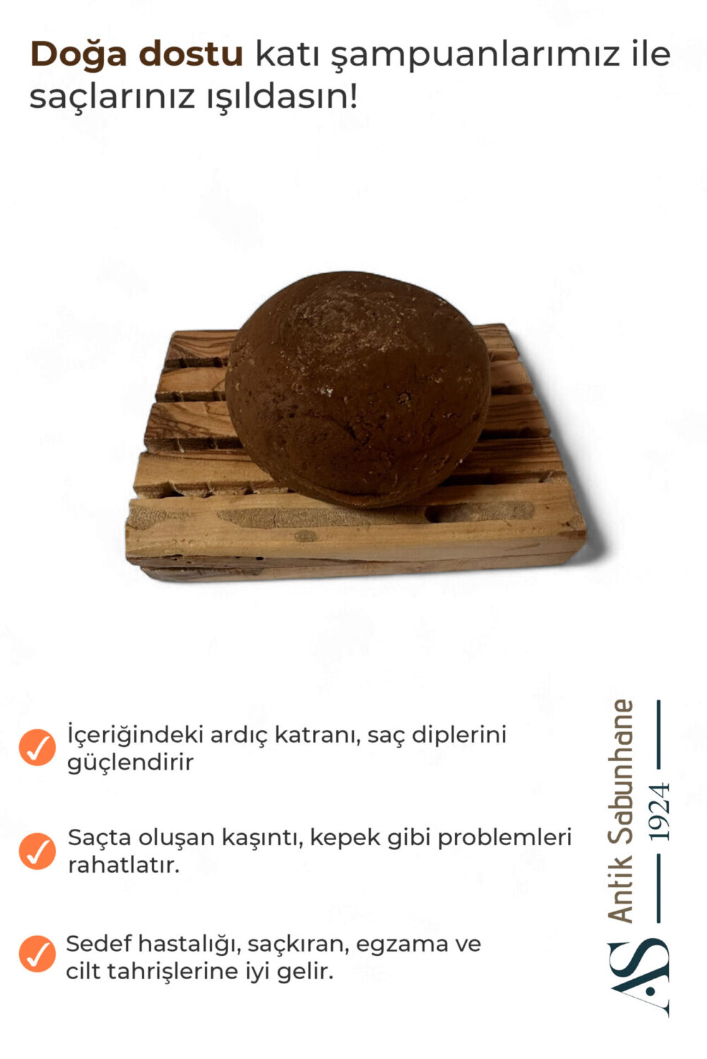 KATI ŞAMPUAN (100 GR) ARDIÇ KATRANLI — görsel 2