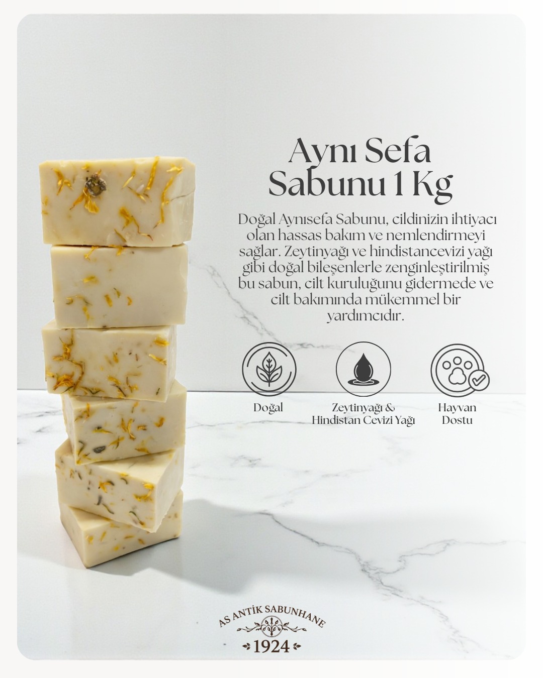 Doğal Aynısefa Sabunu 1 KG