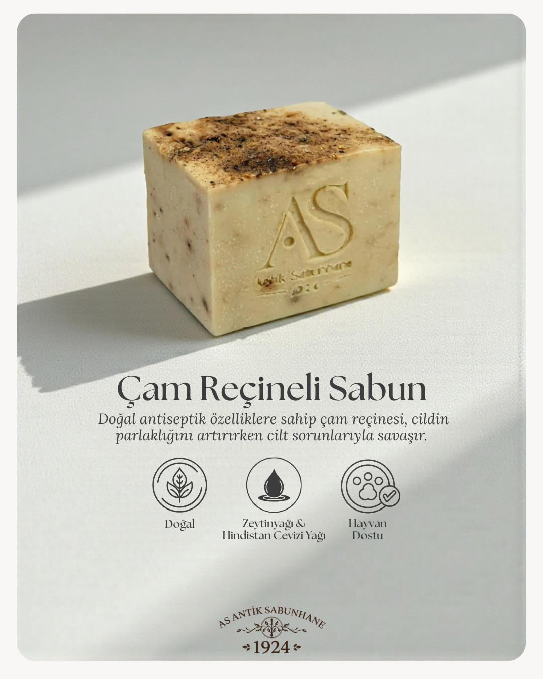 Çam Reçinesi Sabunu