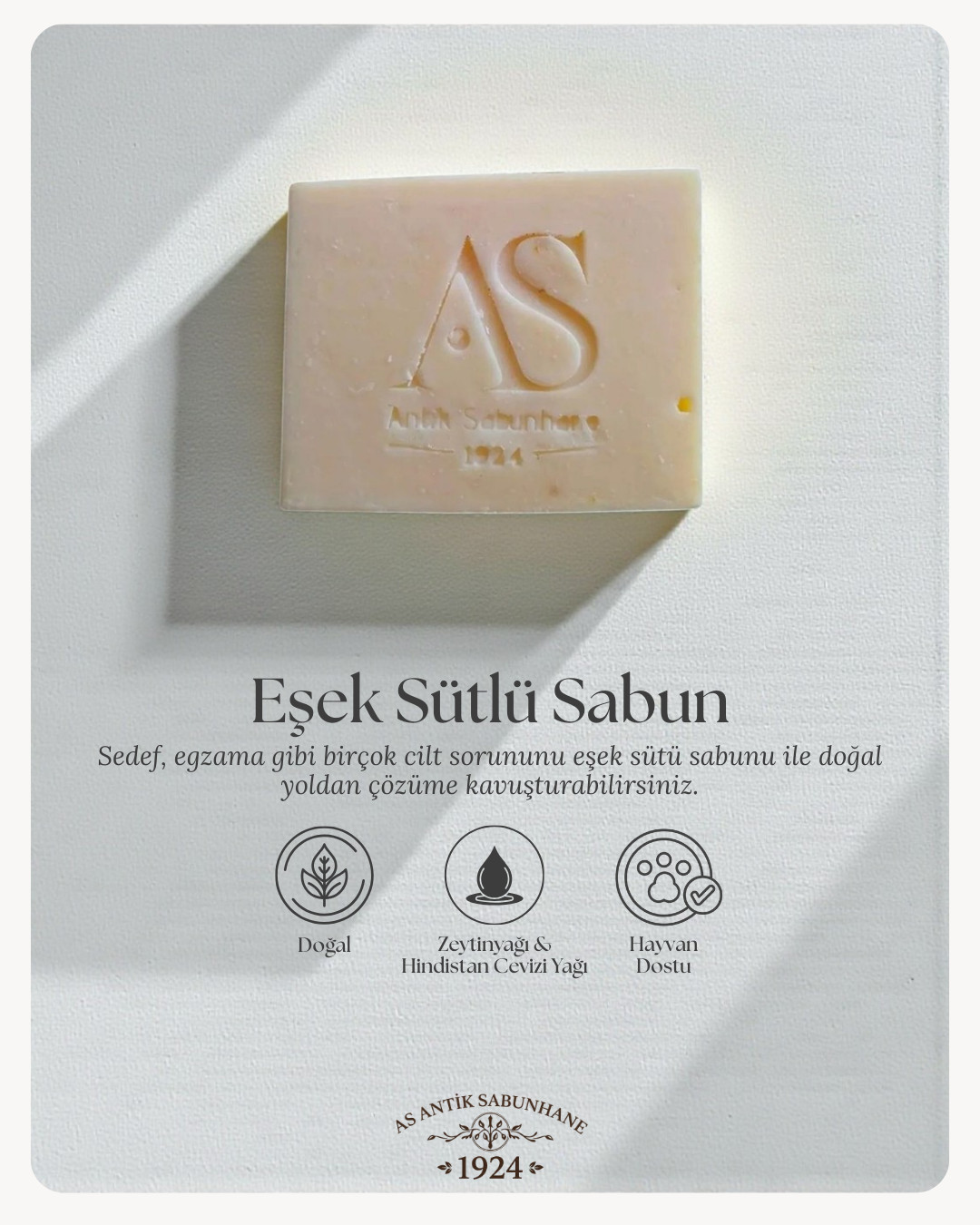 Eşek Sütlü ve Damla Sakızlı Sabunu
