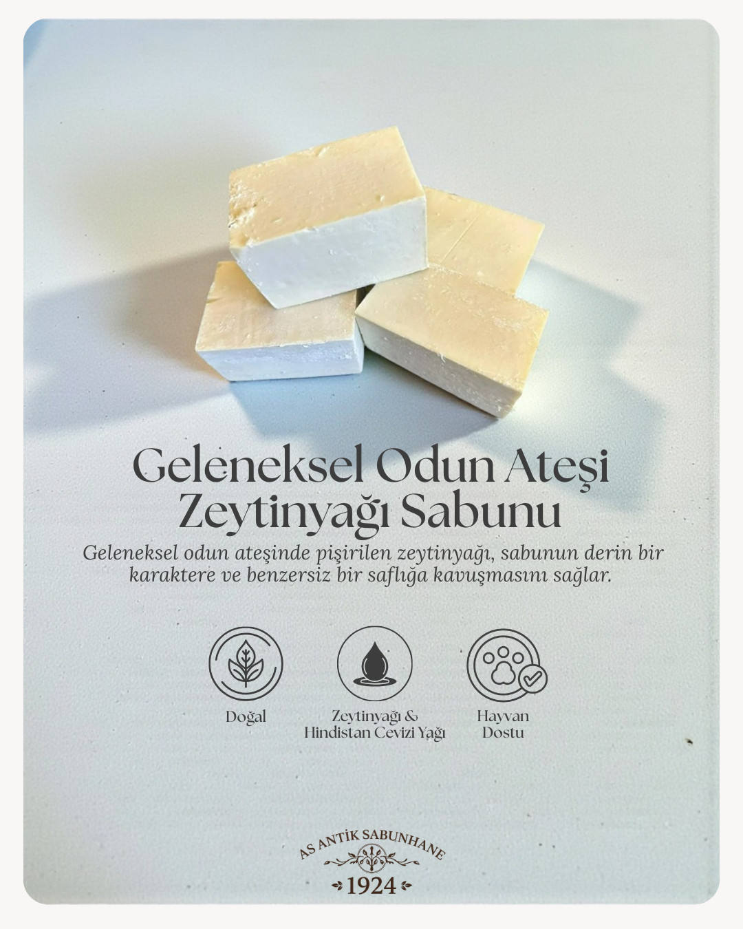 Geleneksel Odun Ateşi Sabunu 1 KG