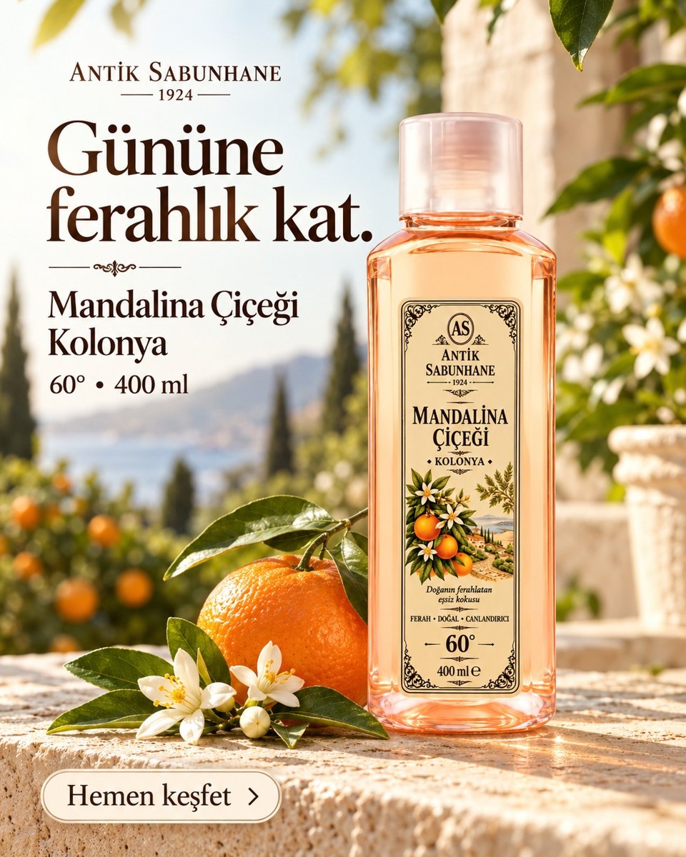 Mandalina Çiçeği Kolonyası — görsel 2