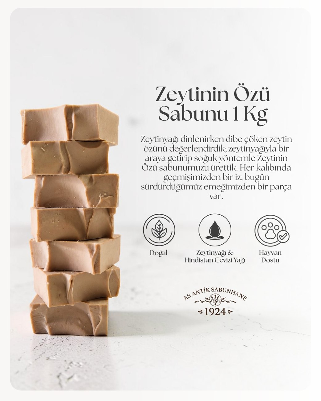 Zeytinin Özü Sabunu 1 KG