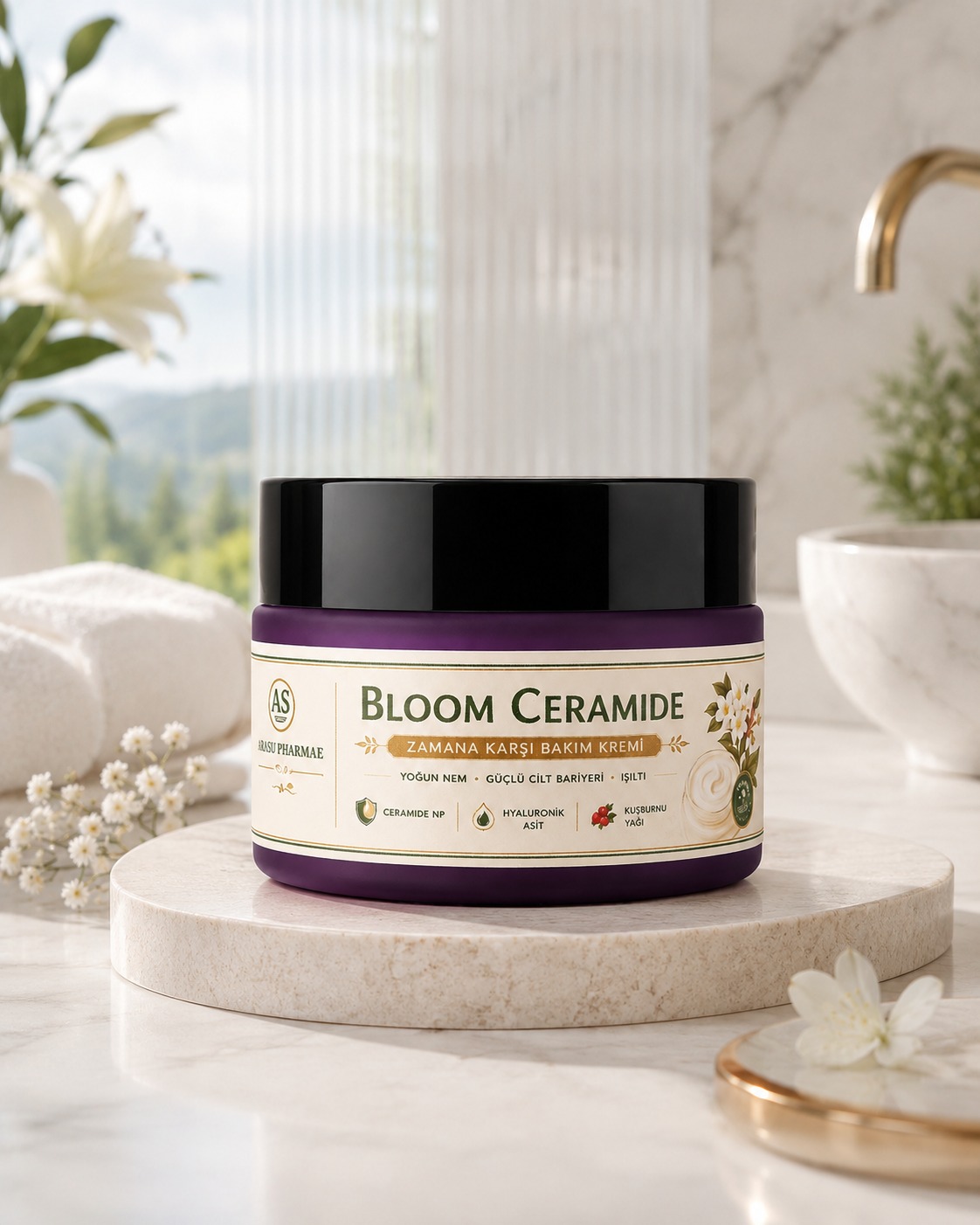 Bloom Ceramide Bariyer Bakım Kremi — görsel 4